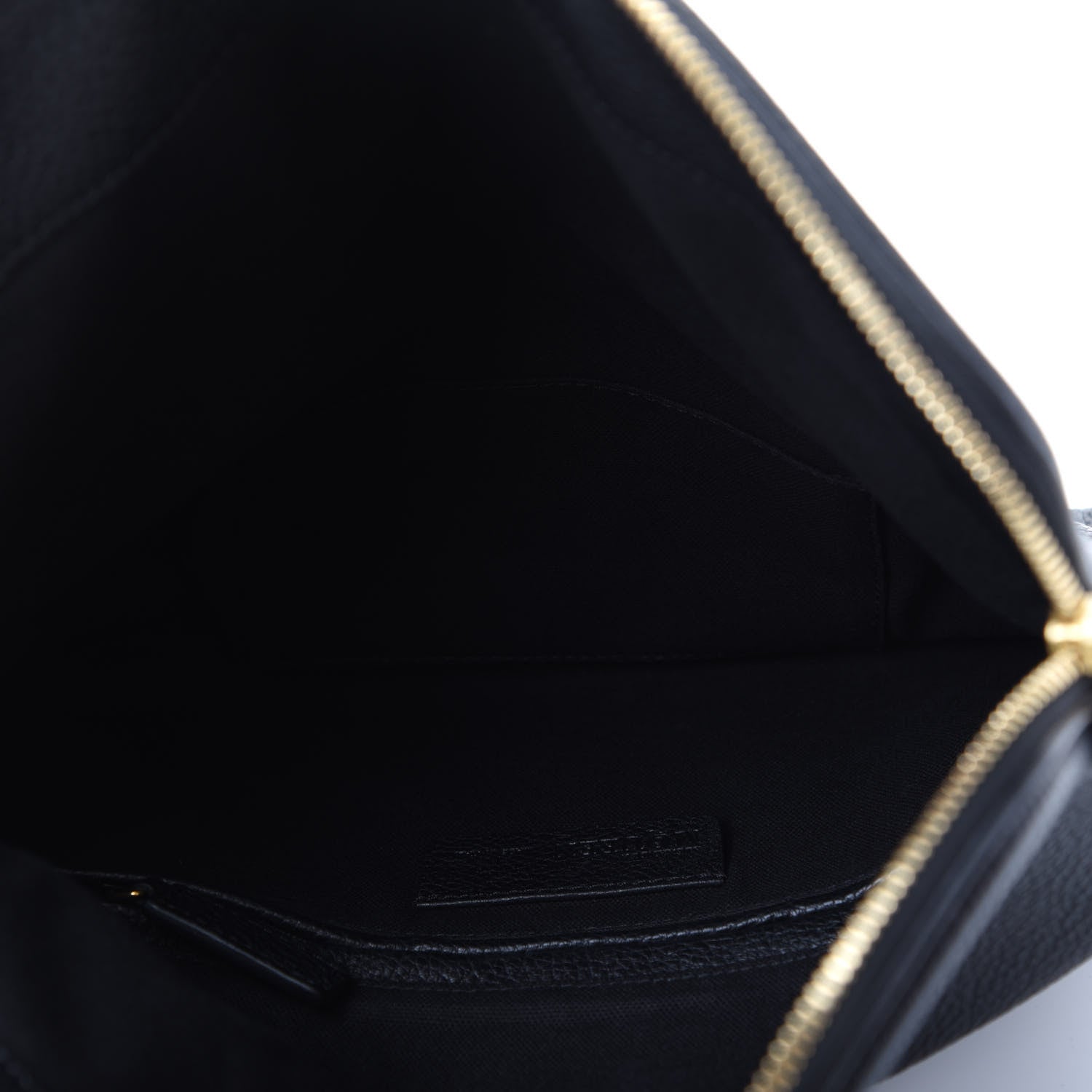 Alexander McQueen Grainy Calfskin Padlock Skull Clutch Black 4 of 8
