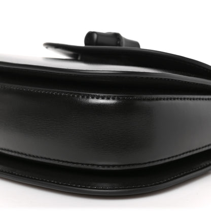 Gucci Boarded Dyana Lux Calfskin Web Monochrome Mini Bamboo 1947 Top Handle Bag Black 7 of 7