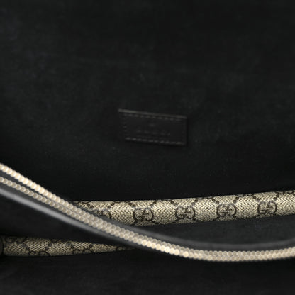 Gucci GG Supreme Monogram Small Dionysus Shoulder Bag Black 5 of 11