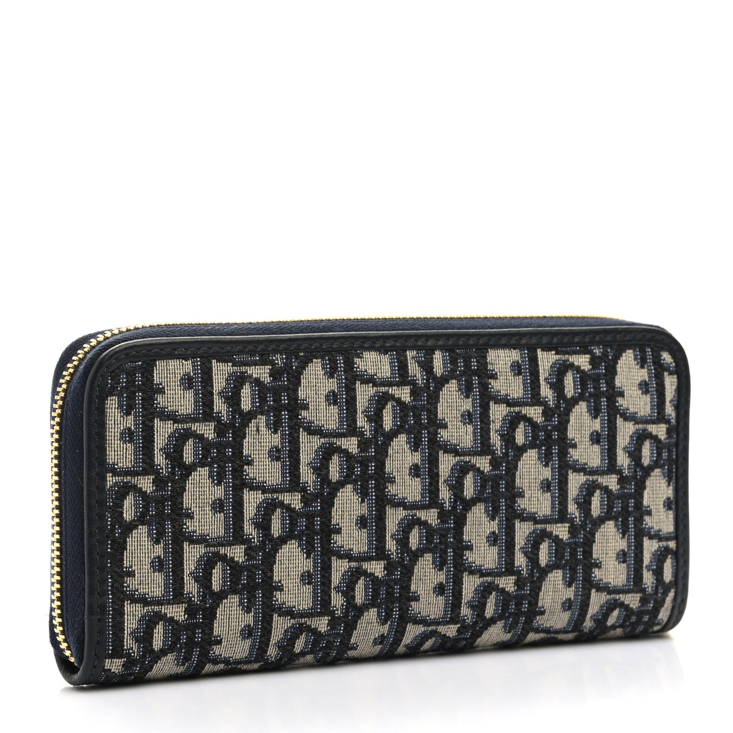 Oblique 30 Montaigne Zip Around Wallet Blue