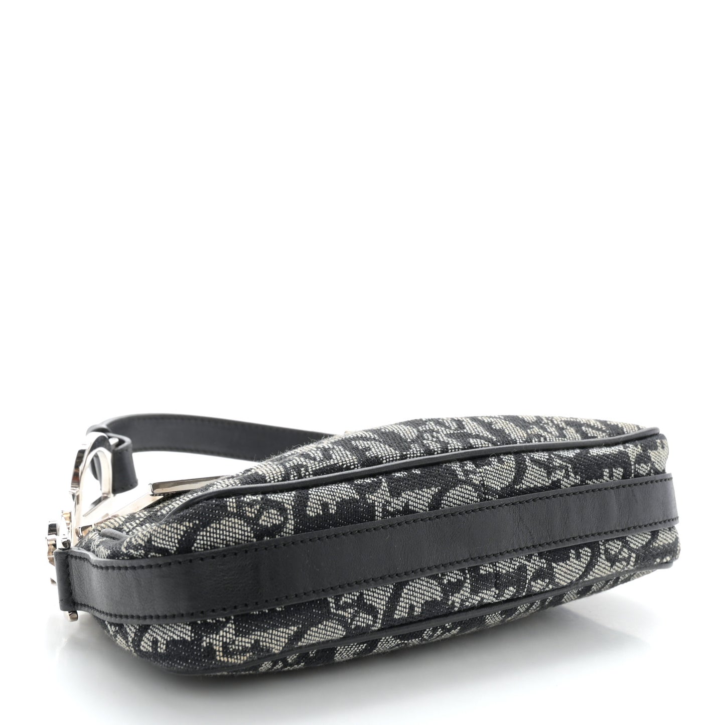Monogram Shoulder Bag Pochette Black