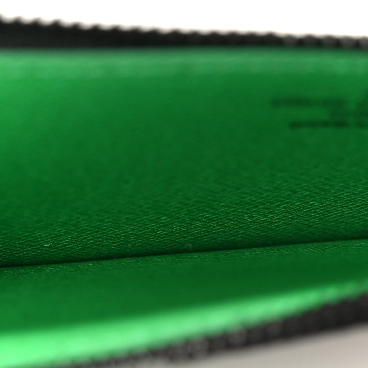 Monogram Calfskin Coin Card Holder Minty Green