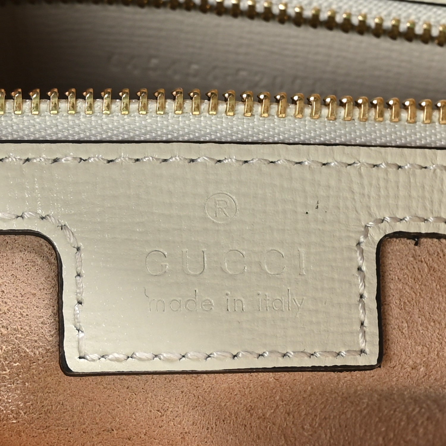 Gucci GG Supreme Monogram Small Horsebit 1955 Shoulder Bag Beige Mystic White 6 of 11