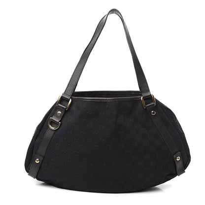 Gucci Monogram Medium Abbey Shoulder Bag Black 1 of 10