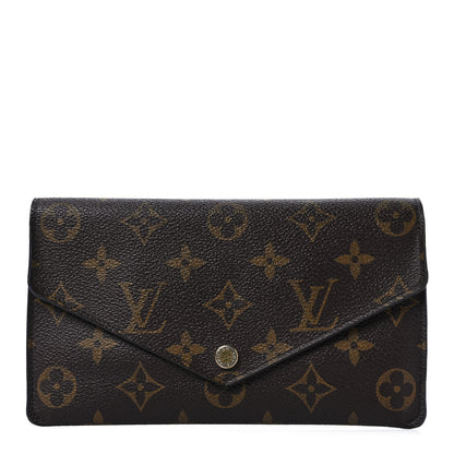 Louis Vuitton Monogram Jeanne Wallet Rose Ballerine 2 of 10
