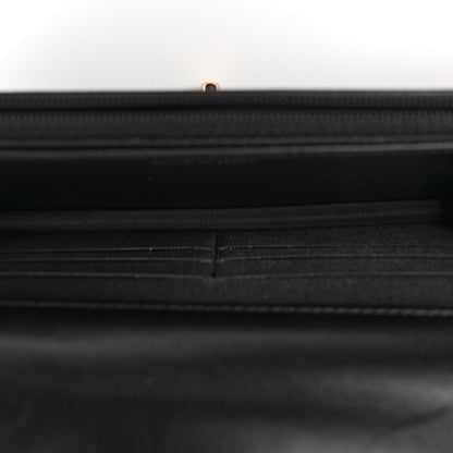 Chanel Lambskin Quilted Trendy CC Wallet On Chain WOC Black 5 of 12