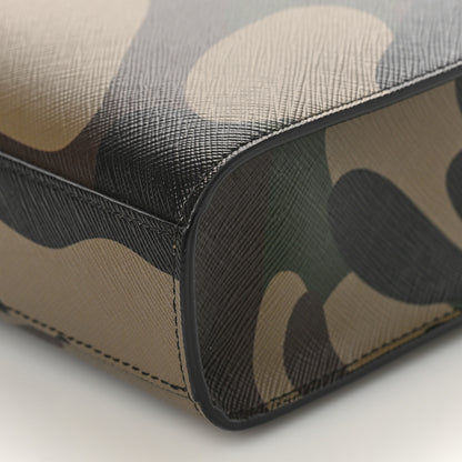 Celine Canvas Calfskin Mini Vertical Cabas Khaki 6 of 7