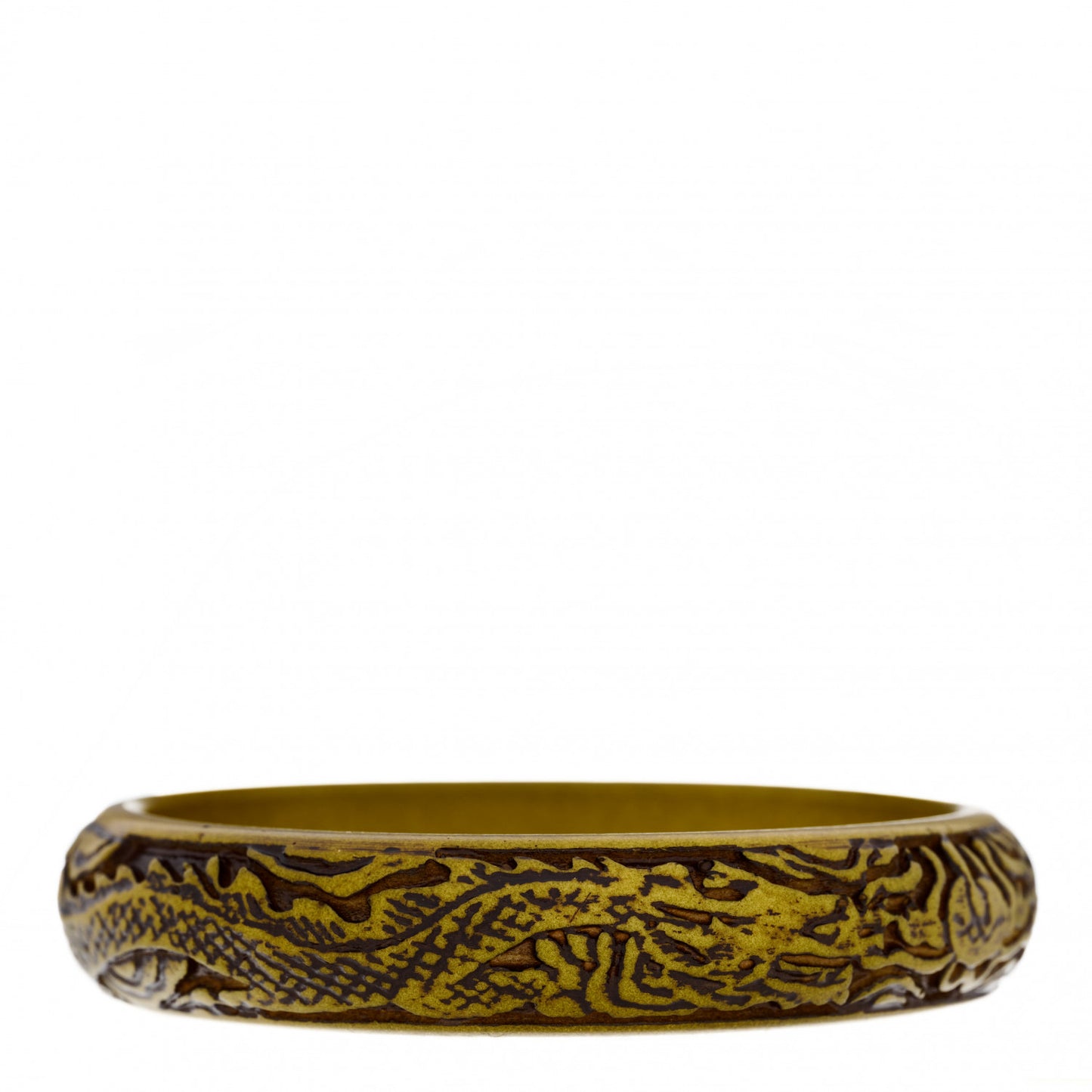 Resin Flora Bracelet L Giallo