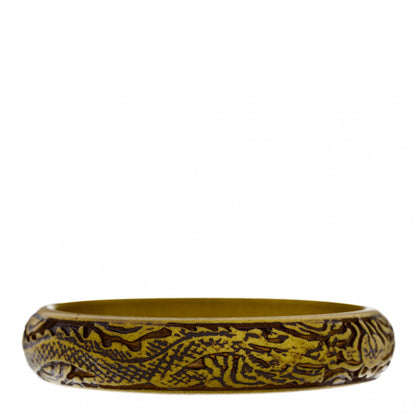 Gucci Resin Flora Bracelet L Giallo 2 of 5