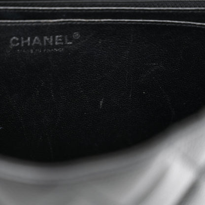 Chanel Caviar Quilted Jumbo Single Flap Black 15 of 19