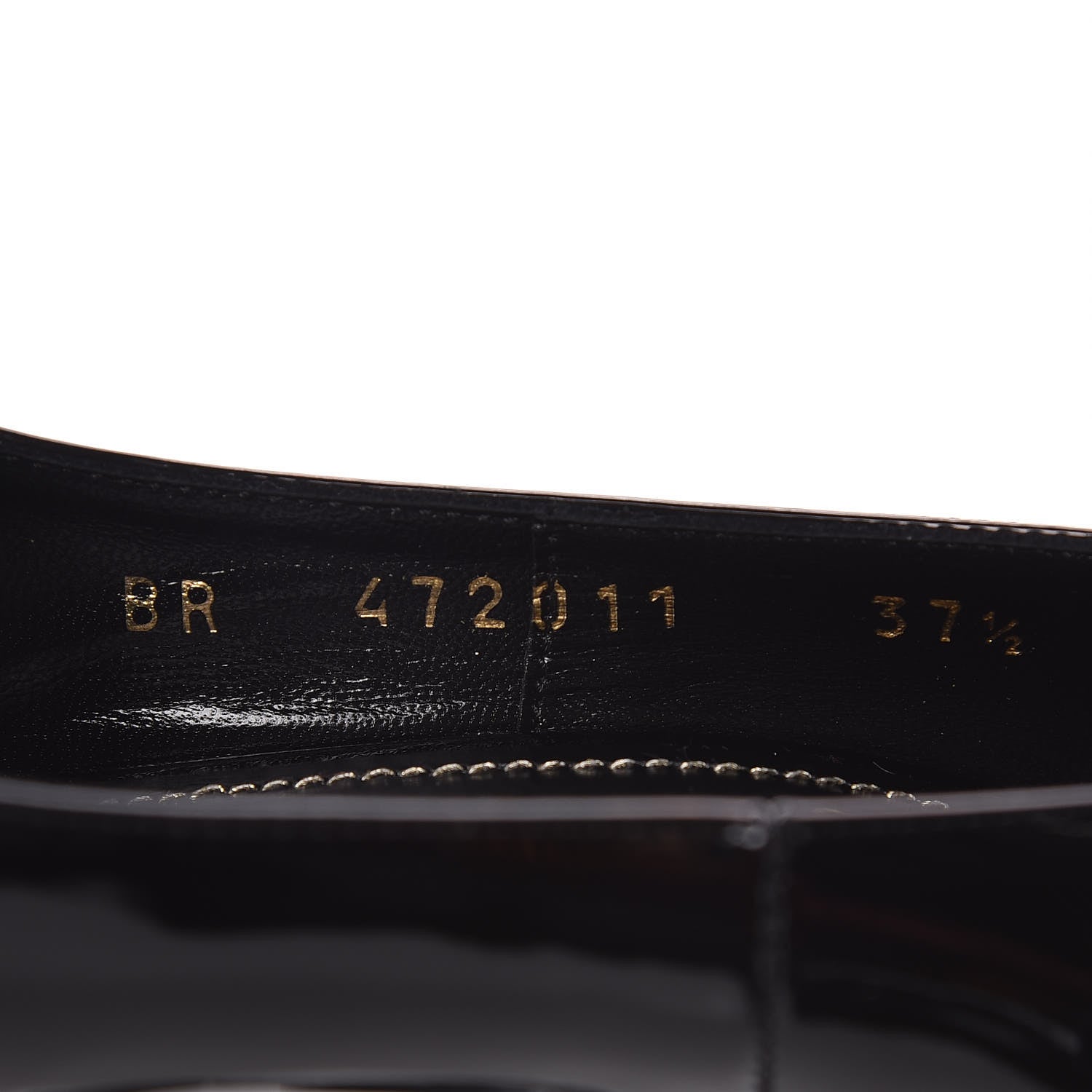 Saint Laurent Patent Opyum 110 Pumps 37.5 Black 8 of 9