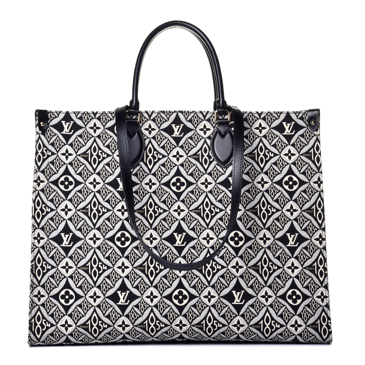 Louis Vuitton Jacquard Since 1854 Onthego GM Grey 1 of 10