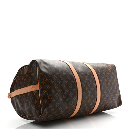 Louis Vuitton Monogram Keepall Bandouliere 55 4 of 11