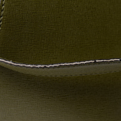 Fendi Vitello Elite Flamingo Regular 2Jours Tote Oliva 14 of 14