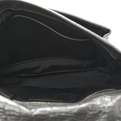 Saint Laurent Crinkled Calfskin Matelasse Monogram Medium Niki Chain Pebble 5 of 10