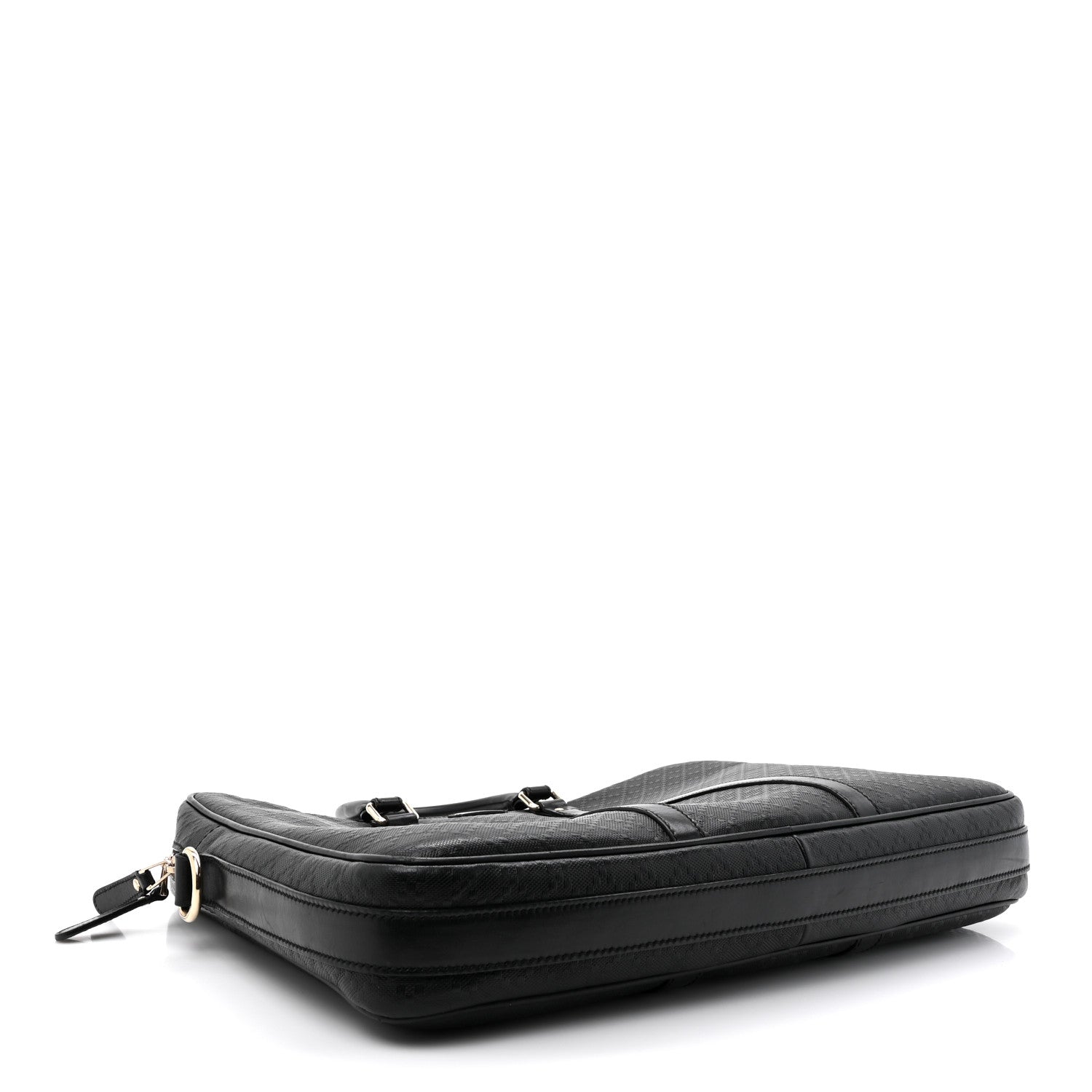 Gucci Diamante Signature Briefcase Black 4 of 16