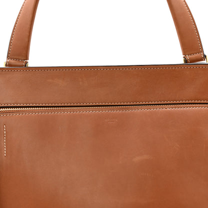 Celine Smooth Calfskin Medium Edge Shoulder Bag Camel 8 of 15