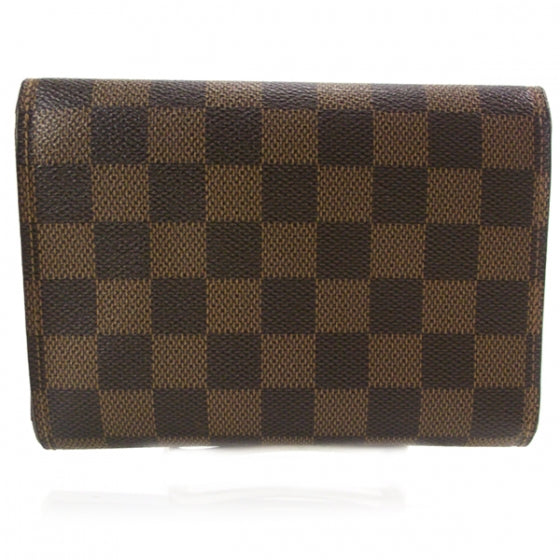 Damier Ebene Porte Tresor Etui Papier Wallet
