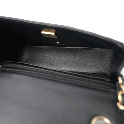 Chanel Lambskin Quilted Mini Rectangular Flap Black 5 of 12