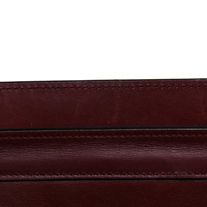 Celine Smooth Calfskin Micro Luggage Burgundy 12 of 14