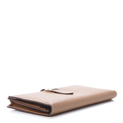 Hermes Epsom Bearn Gusset Wallet Gold 4 of 9