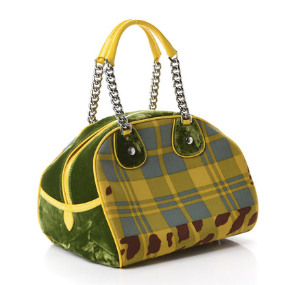 Christian Dior Leopard Canvas Gambler Dice Bowler Multicolor 3 of 10