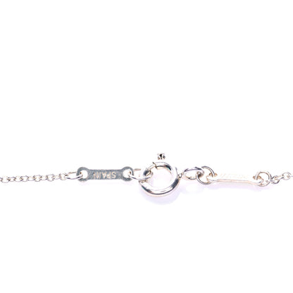 Tiffany Sterling Silver Elsa Peretti Open Tear Drop Pendant Necklace 4 of 6