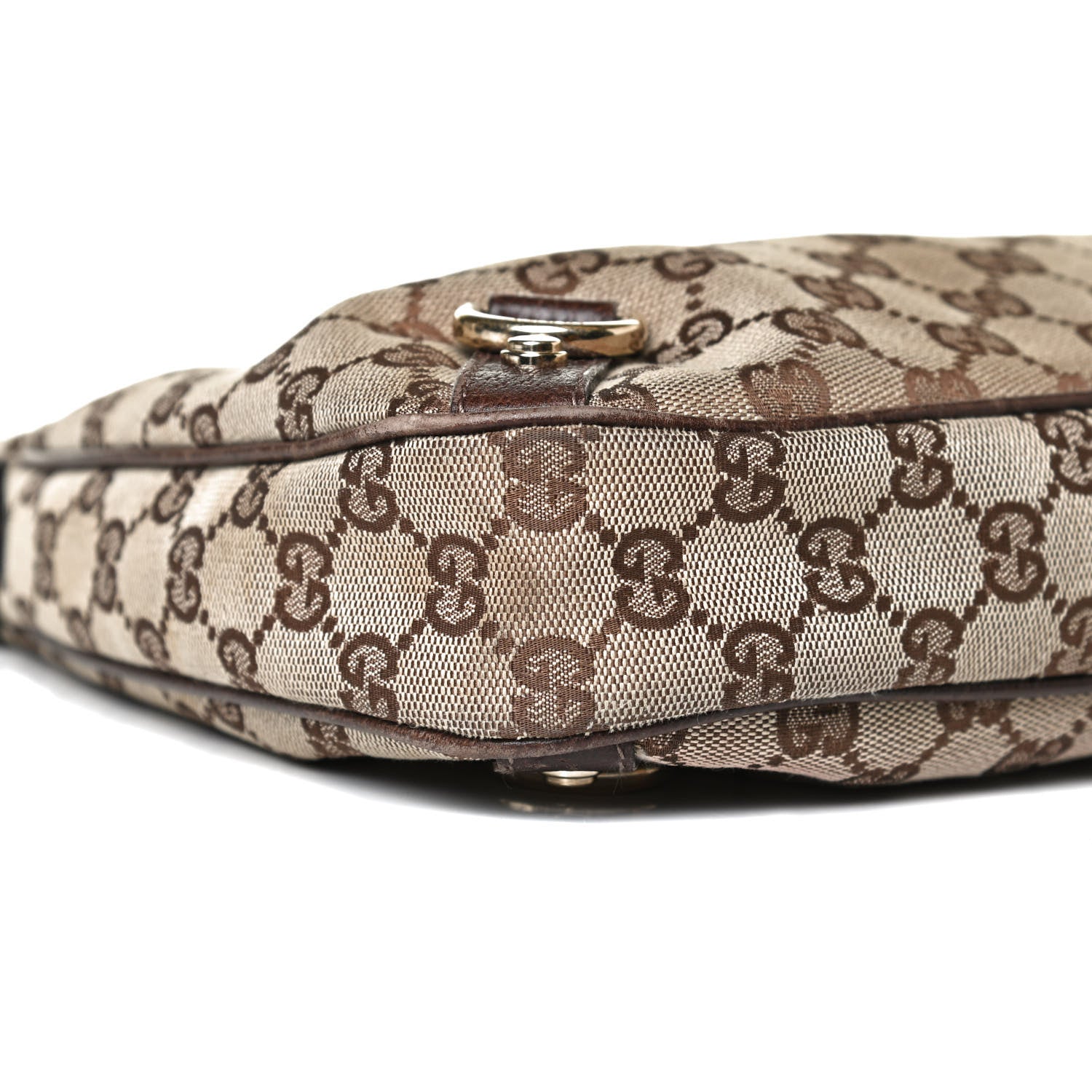Gucci Monogram Medium Abbey D Ring Hobo Brown 9 of 17