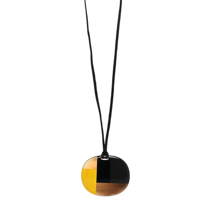 Hermes Buffalo Horn Lacquer Hanoi Necklace 1 of 5