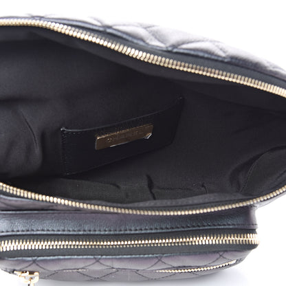Chanel Iridescent Calfskin Quilted All About Waist Belt Bag Black 5 of 9