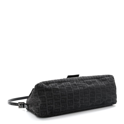 Fendi Zucchino Baguette Black 4 of 11