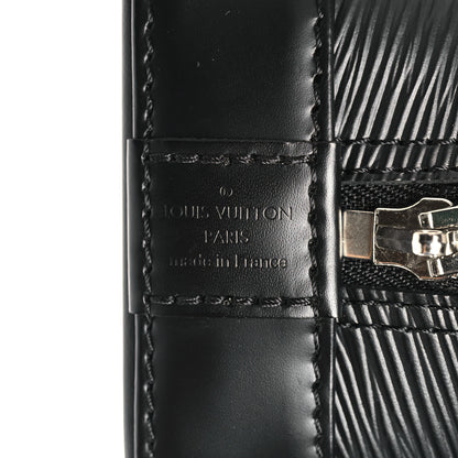Louis Vuitton Epi Jacquard Alma BB Black 6 of 8