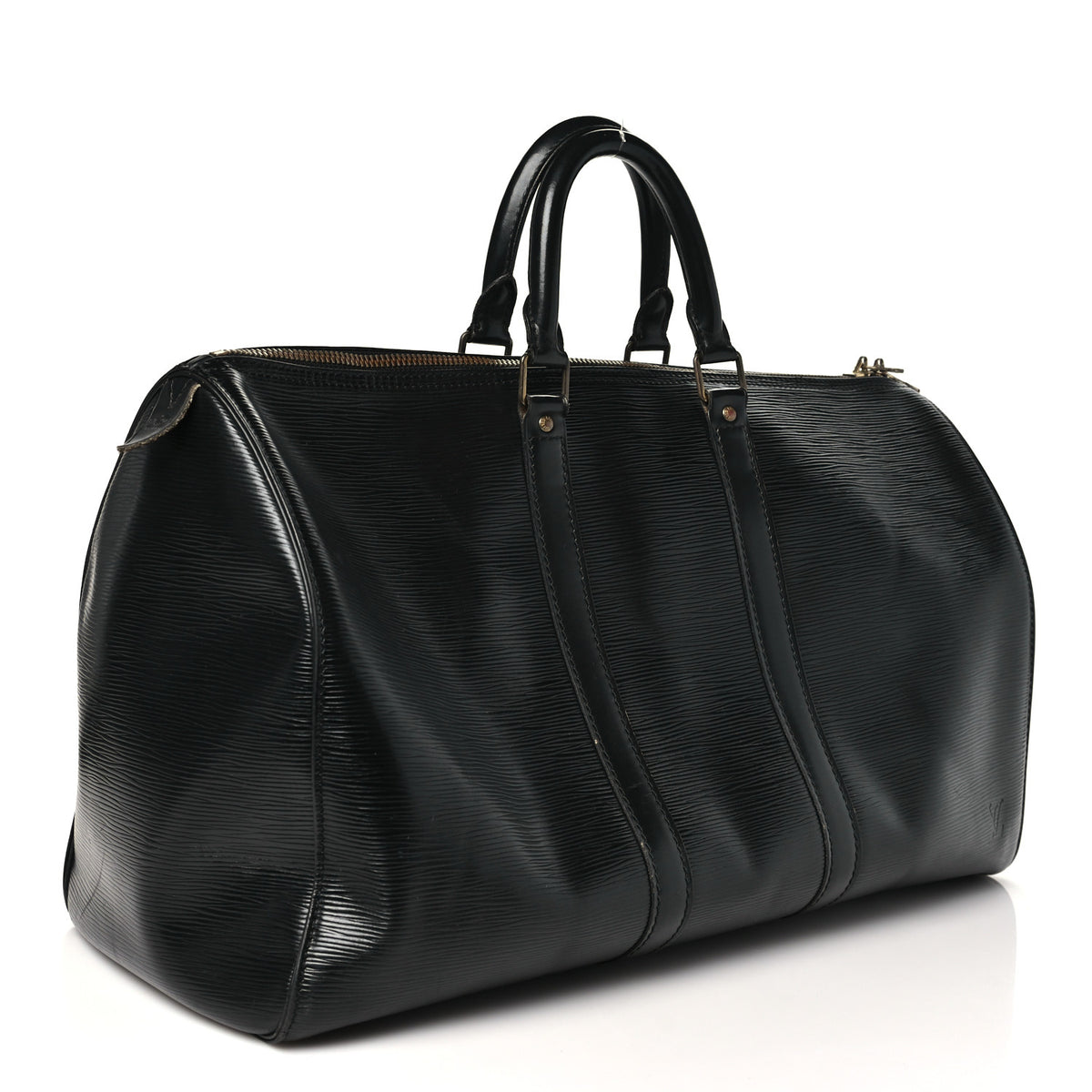 Louis Vuitton Epi Keepall 45 Black 2 of 9