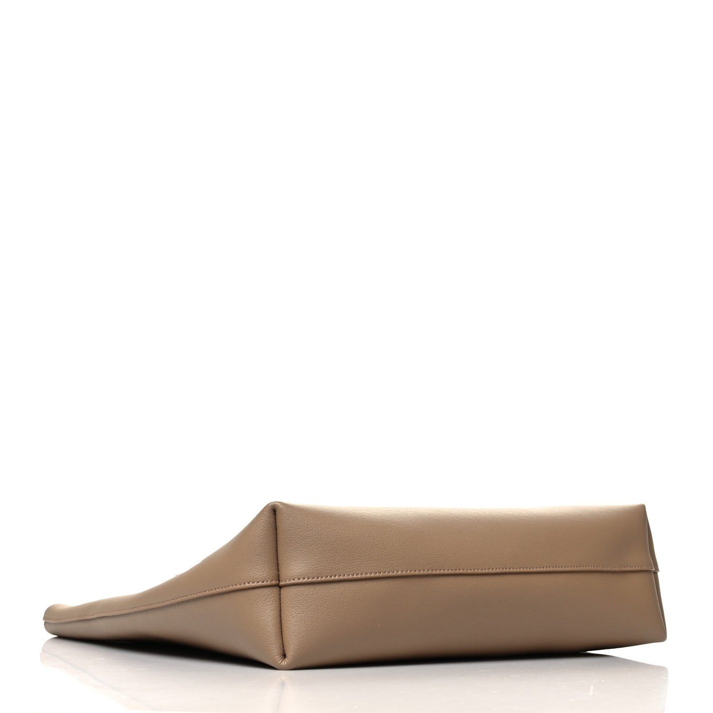 Calfskin Toy Shopping Tote Nude Powder