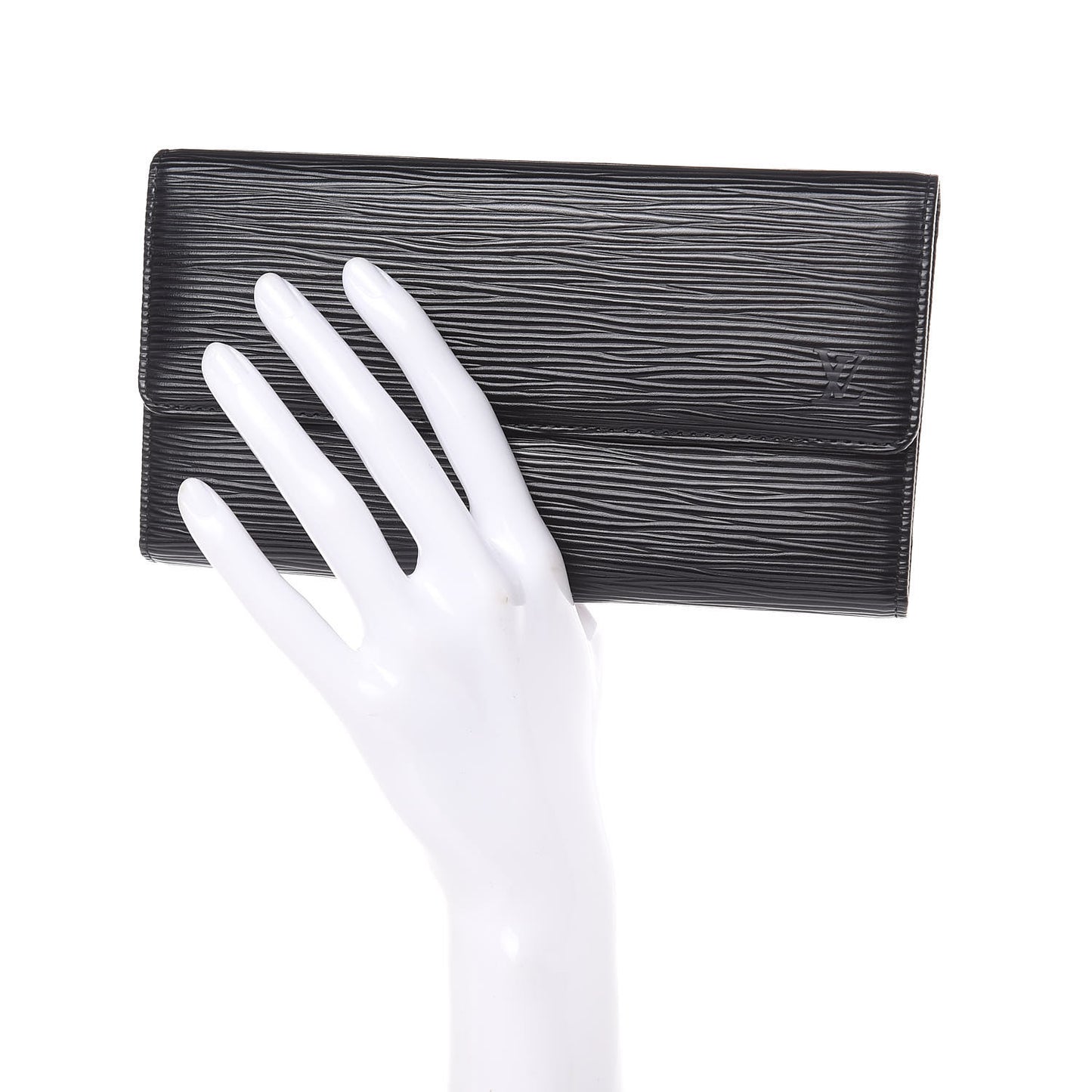 Epi Porte Tresor International Wallet Black