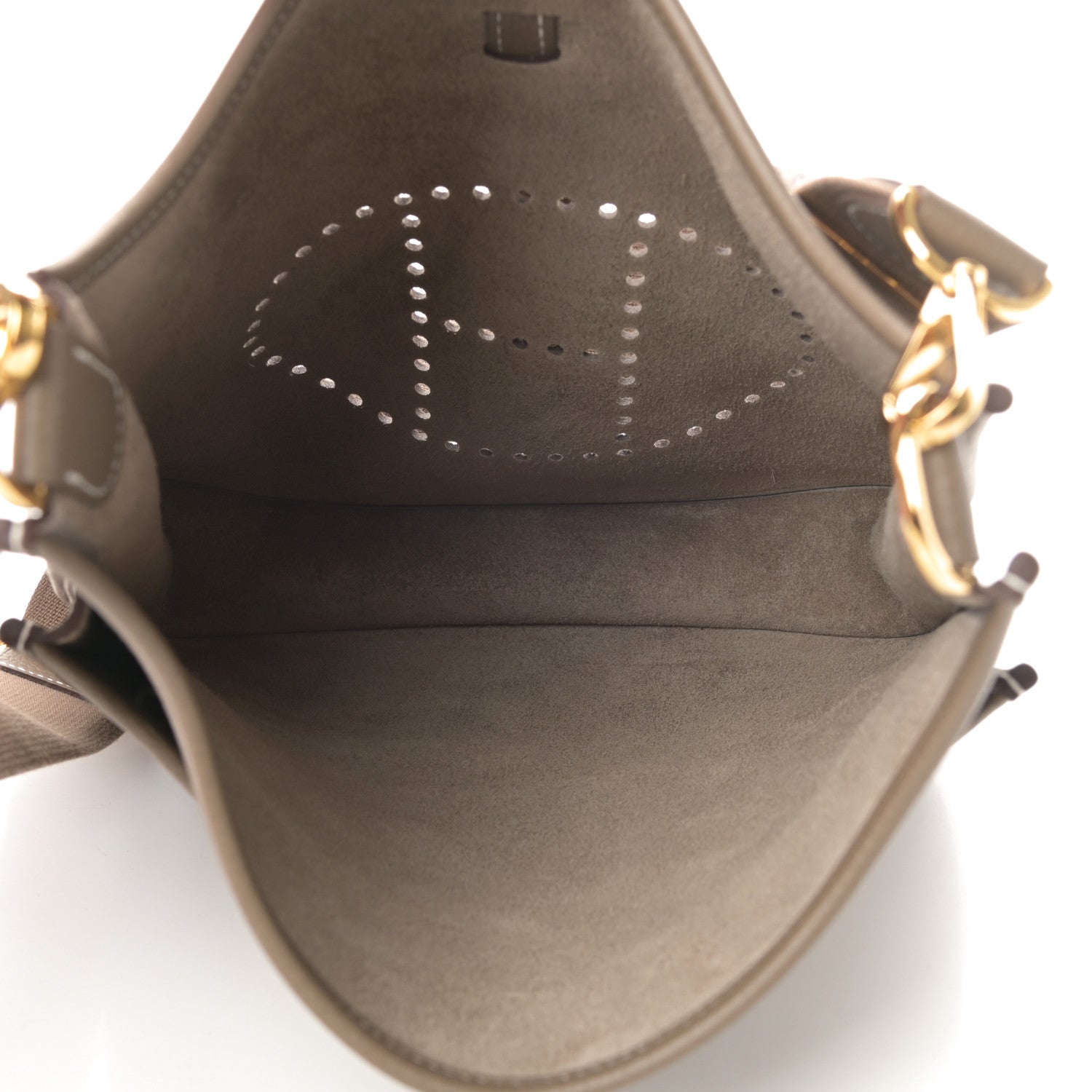 Hermes Taurillon Clemence Evelyne III PM Etoupe 5 of 11
