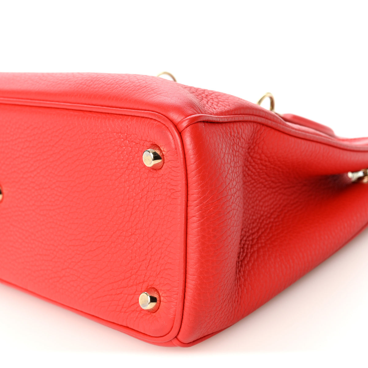 Calfskin Medium Diorissimo Tote Red