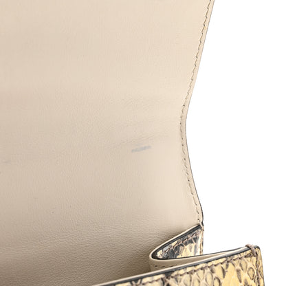 Gucci Snakeskin Small Sylvie Shoulder Bag Roccia 11 of 11
