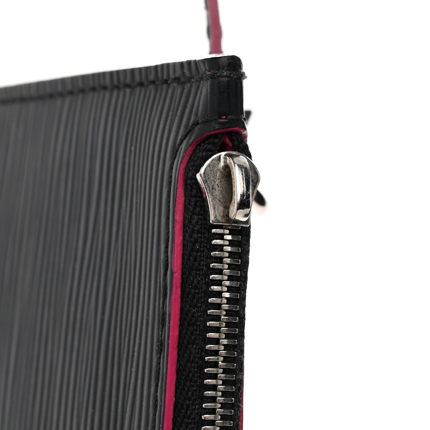 Louis Vuitton Epi Neverfull MM Black Hot Pink 13 of 16