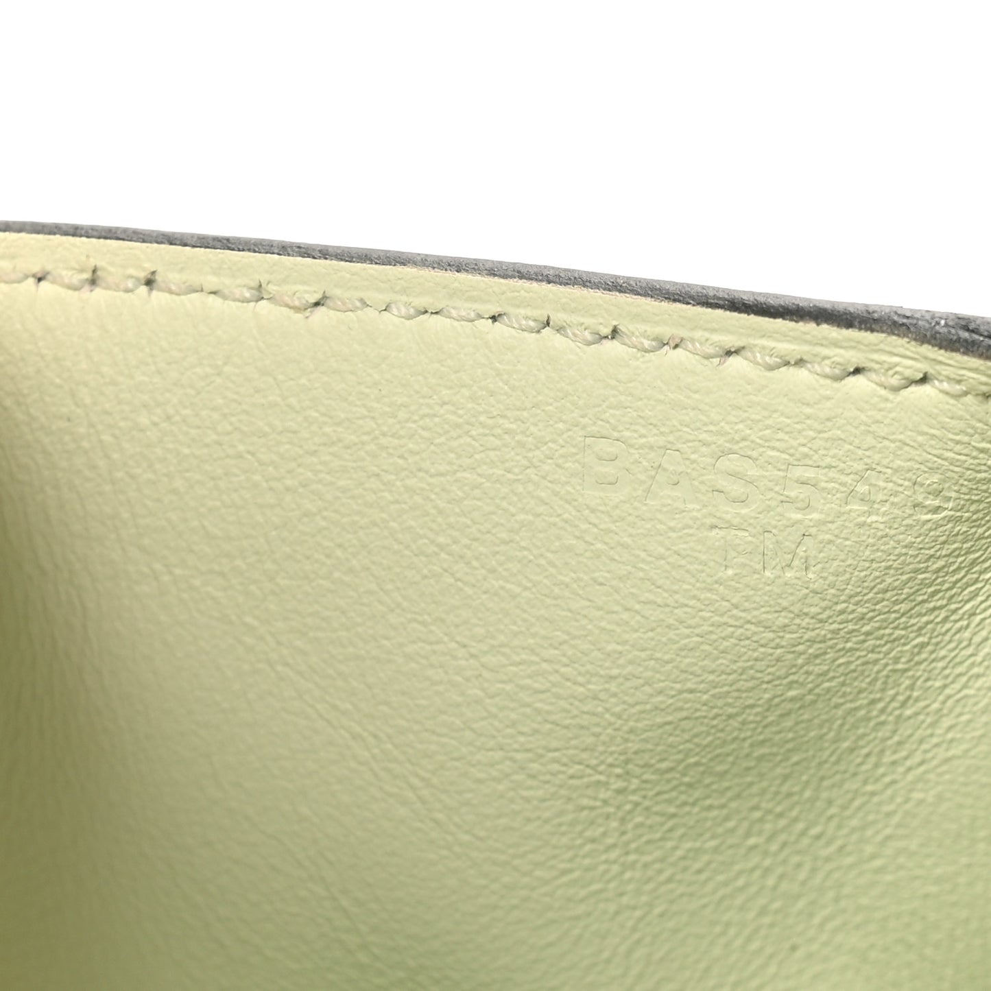 Matte Alligator Swift Verso Mini Touch Lindy 20 Vert Fizz