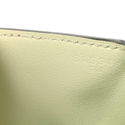 Hermes Matte Alligator Swift Verso Mini Touch Lindy 20 Vert Fizz 7 of 11