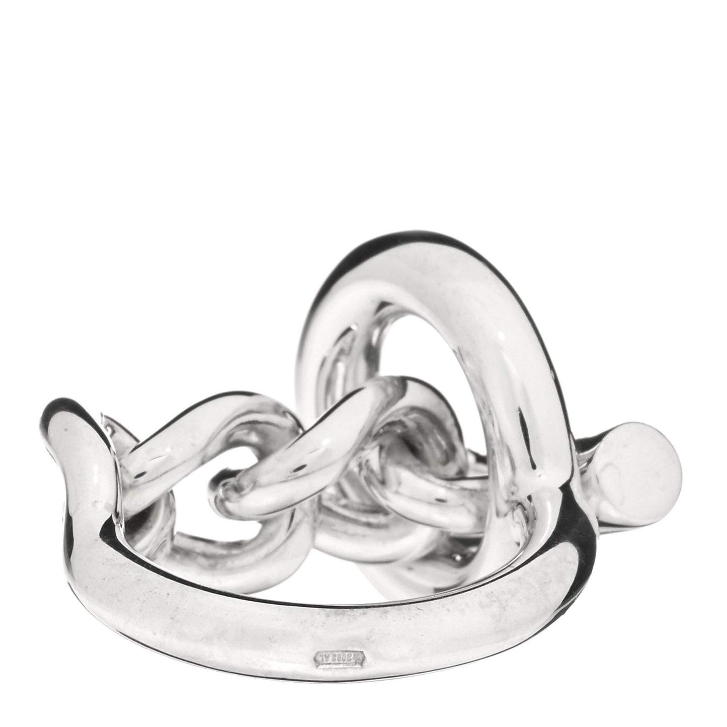 Sterling Silver GM Croisette Ring 50 5.5
