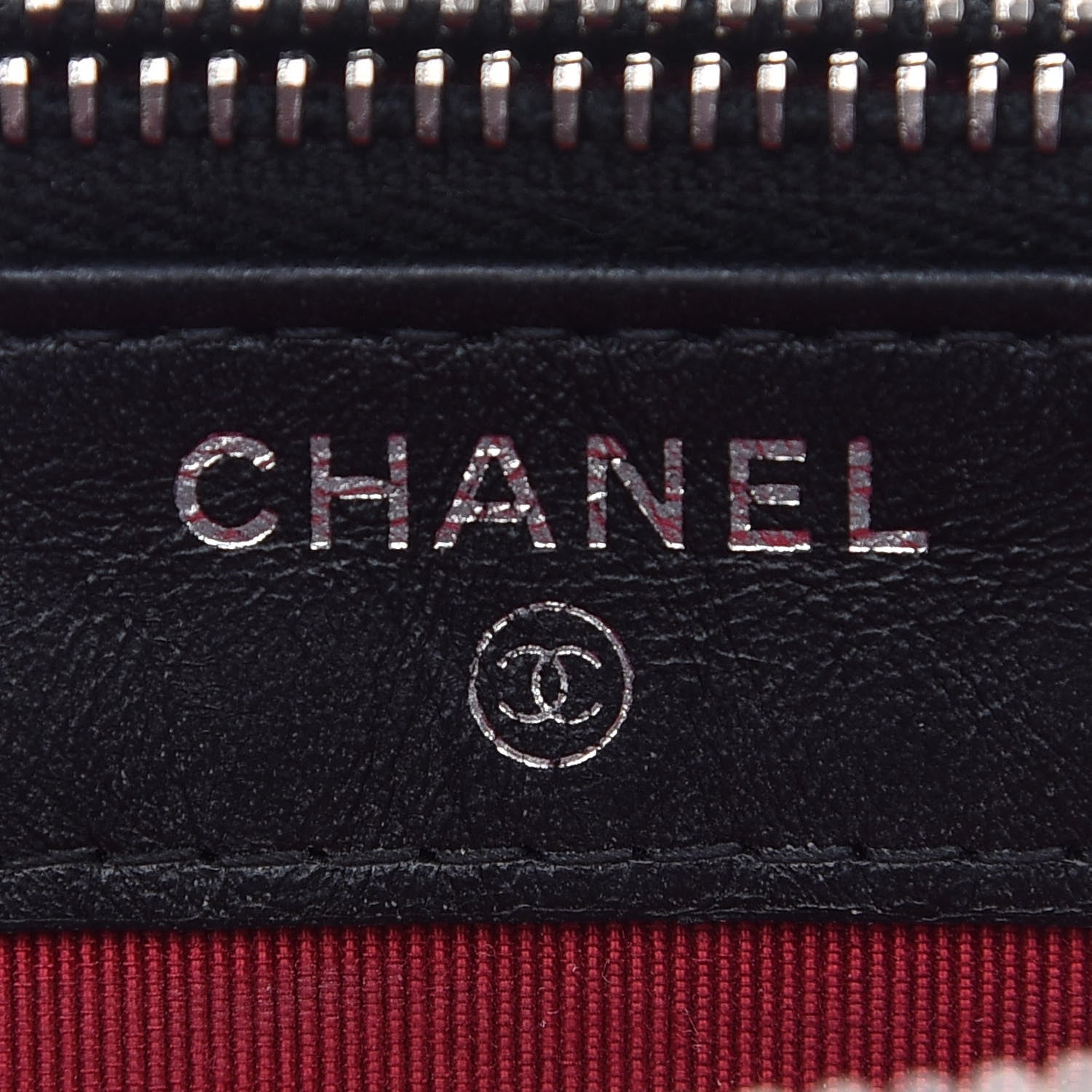 Chanel Aged Calfskin Quilted Small Gabrielle Clutch With Chain Black 6 of 9