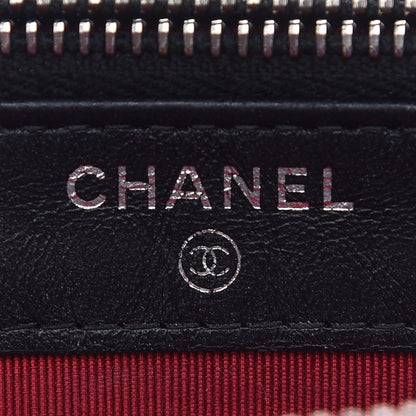 Chanel Aged Calfskin Quilted Small Gabrielle Clutch With Chain Black 6 of 9