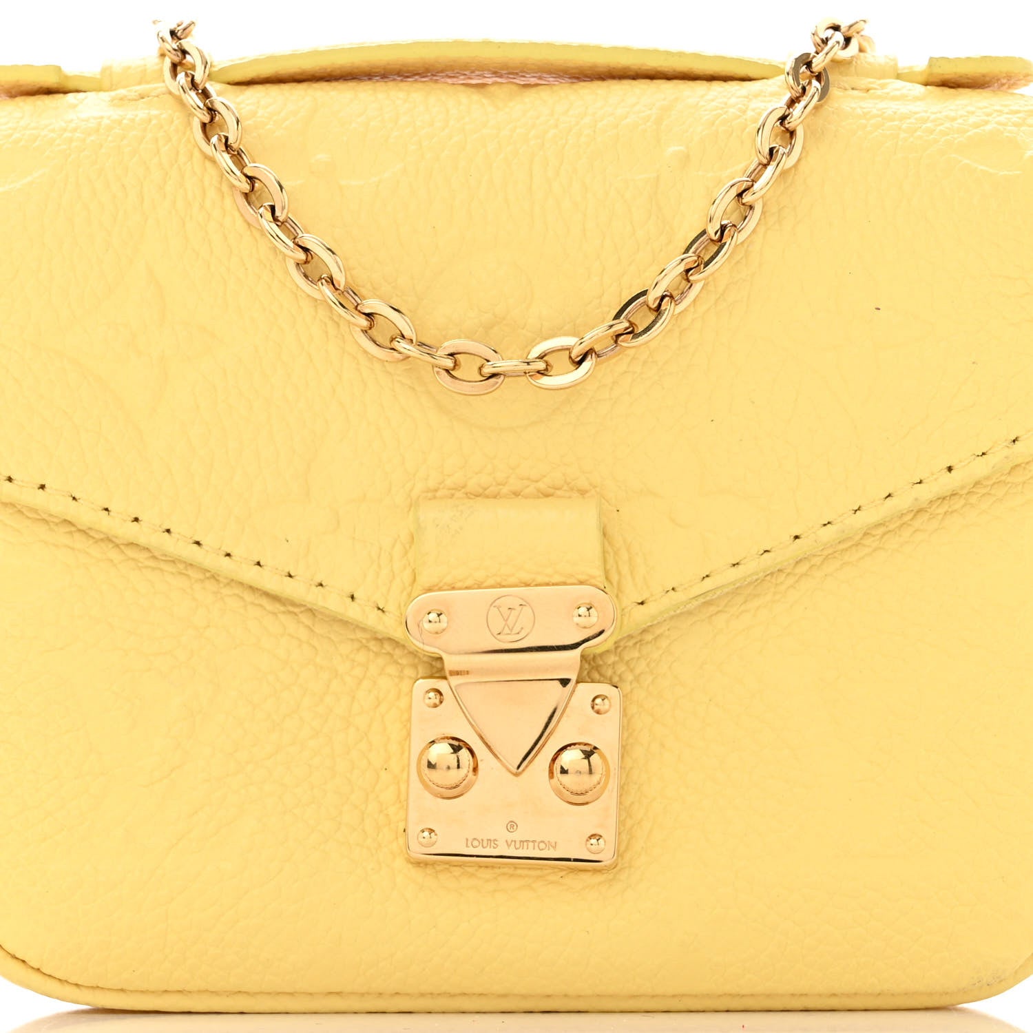 Louis Vuitton Empreinte Micro Metis Jaune 7 of 10
