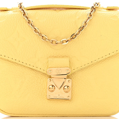 Louis Vuitton Empreinte Micro Metis Jaune 7 of 10