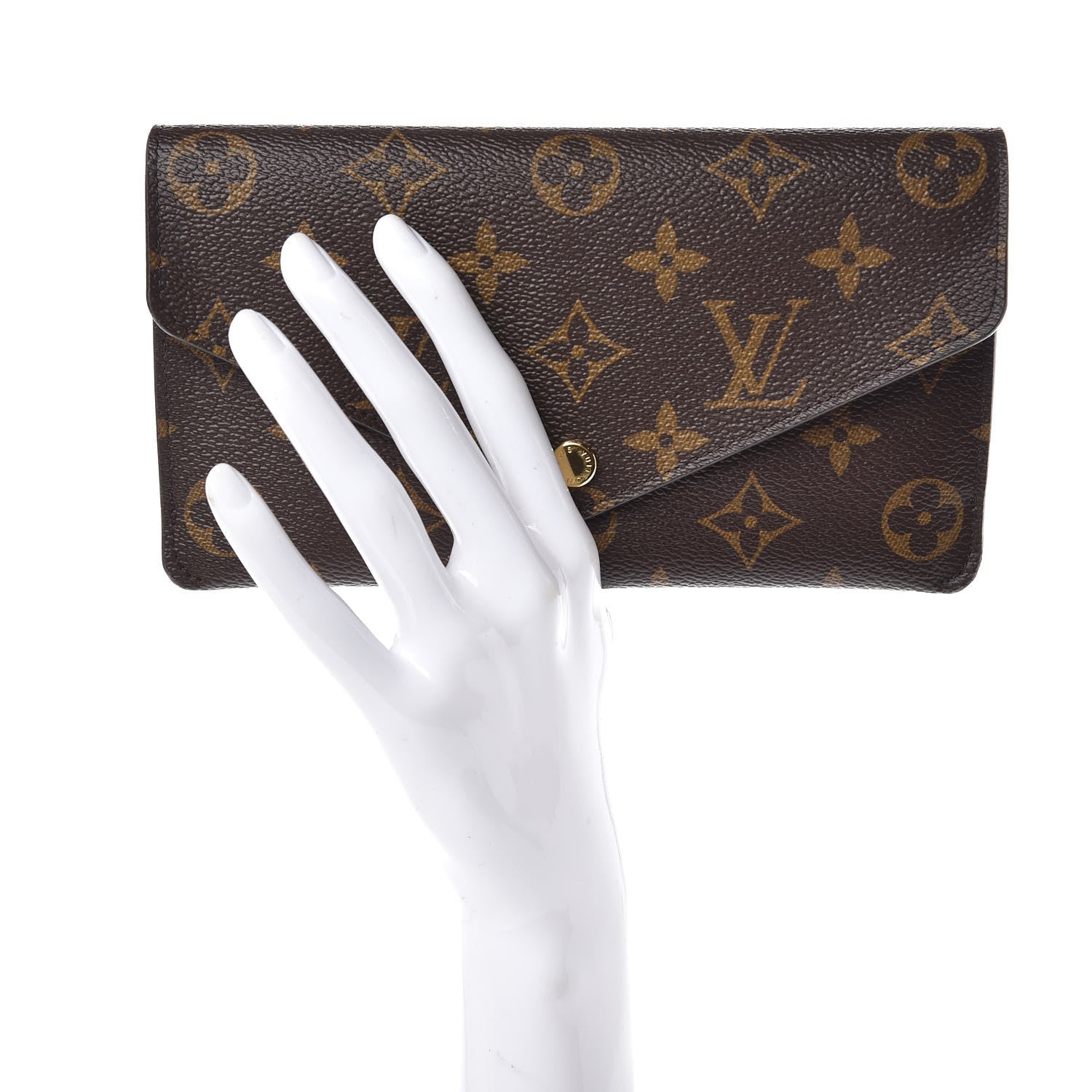 Louis Vuitton Monogram Jeanne Wallet Rose Ballerine 2 of 9