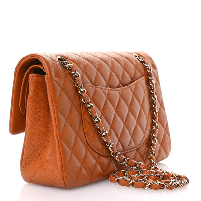 Chanel Caviar Quilted Medium Double Flap Light Brown 3 of 10