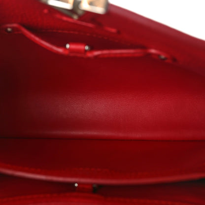 Louis Vuitton Taurillon Snakeskin Capucines BB Rubis 5 of 9