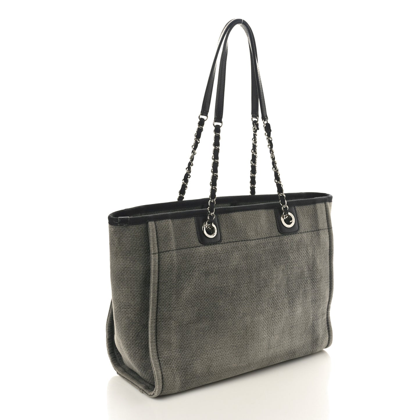 Canvas Small Deauville Tote Grey